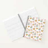 Carnet Motif de cupcake (Intérieur)