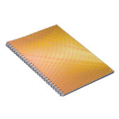 Carnet Motif de dégradé minimal. Conception de la couvert (Côté Droit)