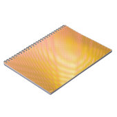 Carnet Motif de dégradé minimal. Conception de la couvert (Côté gauche)