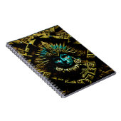 Carnet Motif de design Aztec deux (Côté Droit)