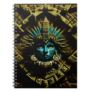 Carnet Motif de design Aztec deux