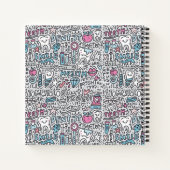 Carnet Motif de dessin dentaire (Dos)