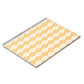 Carnet Motif de diamant jaune (Côté gauche)