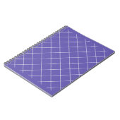 Carnet Motif de diamant violet (Côté gauche)
