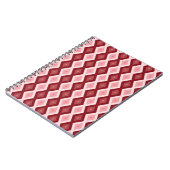 Carnet Motif de diamants rouges (Côté gauche)