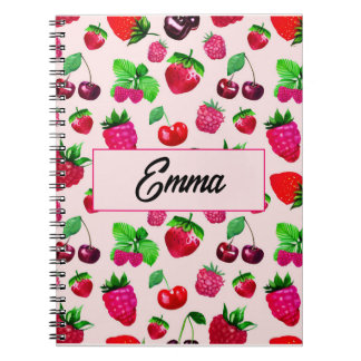 Carnet Motif de dinosaure mignon Nom personnalisé Enfants