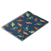 Carnet Motif de dinosaures mignons (Côté gauche)