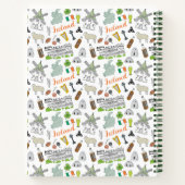 Carnet Motif de Doodle Irlande (Dos)