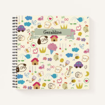Motif de doodle mignon pour enfants