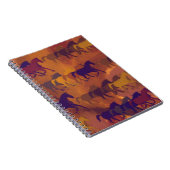 Carnet motif de ferme de chevaux (Côté Droit)