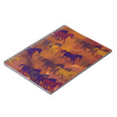 Carnet motif de ferme de chevaux (Côté gauche)