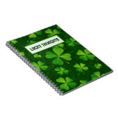 Carnet Motif de fermeture à quatre feuilles (Côté Droit)