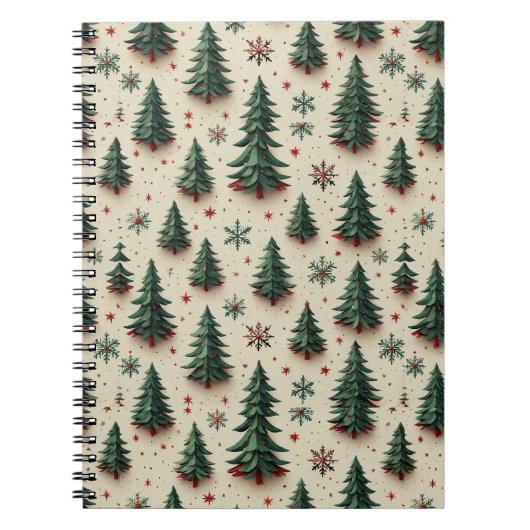 Carnet Motif de fête coloré (Devant)
