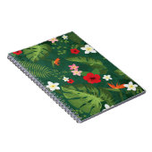 Carnet Motif de feuilles tropicales (Côté Droit)