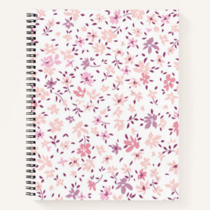 Carnet Motif de fleurs