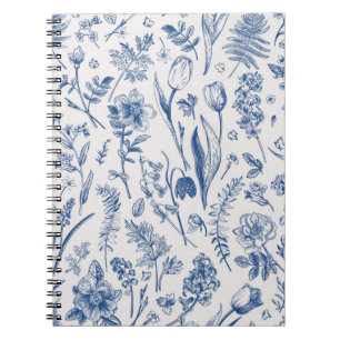 Carnet Motif de fleurs