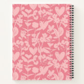 Carnet Motif de fleurs (Dos)