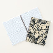 Carnet Motif de fleurs (Intérieur)