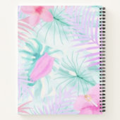 Carnet Motif de fleurs (Dos)