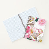 Carnet Motif de fleurs (Intérieur)