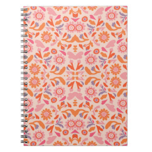 Carnet Motif de fleurs