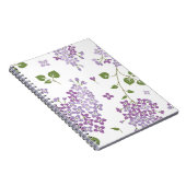 Carnet Motif de fleurs (Côté Droit)