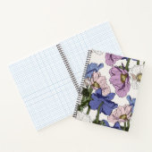 Carnet Motif de fleurs (Intérieur)