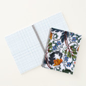 Carnet Motif de fleurs (Intérieur)