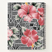 Carnet Motif de fleurs (Dos)
