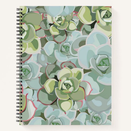 Carnet Motif de fleurs (Devant)