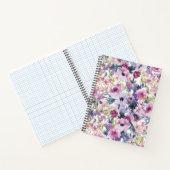 Carnet Motif de fleurs (Intérieur)