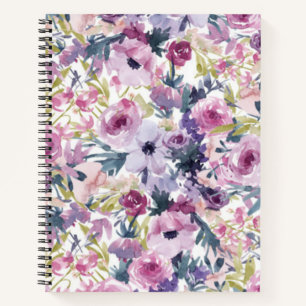 Carnet Motif de fleurs