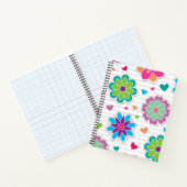 Carnet Motif de fleurs (Intérieur)