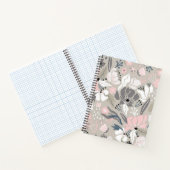 Carnet Motif de fleurs (Intérieur)