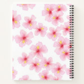 Carnet Motif de fleurs (Dos)
