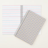 Carnet Motif de fleurs (À l'intérieur)