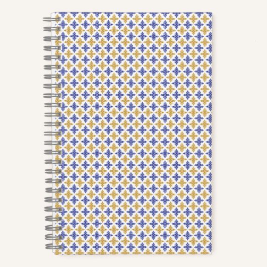 Carnet Motif de fleurs (Recto)