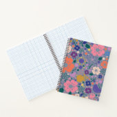Carnet Motif de fleurs (Intérieur)