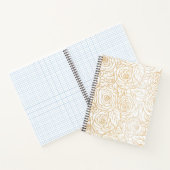 Carnet Motif de fleurs (Intérieur)