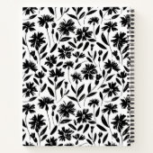 Carnet Motif de fleurs (Dos)