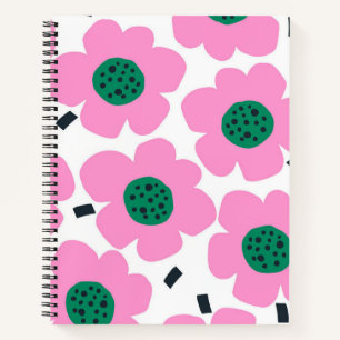 Carnet Motif de fleurs