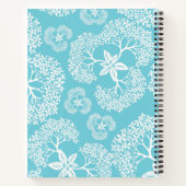 Carnet Motif de fleurs (Dos)