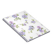 Carnet Motif de fleurs (Côté Droit)