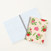 Carnet Motif de fleurs (Intérieur)