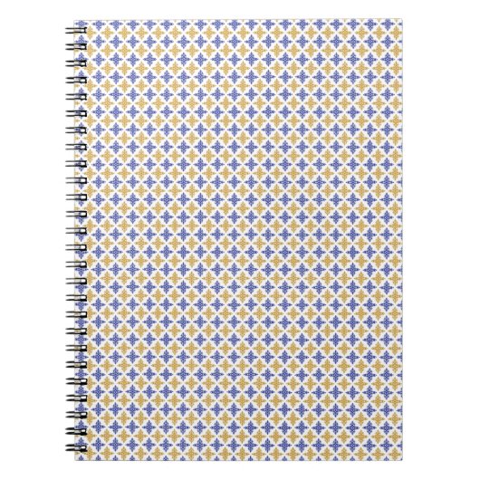 Carnet Motif de fleurs (Devant)