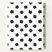 Carnet Motif de fleurs (Dos)