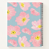 Carnet Motif de fleurs (Dos)