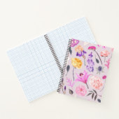Carnet Motif de fleurs (Intérieur)