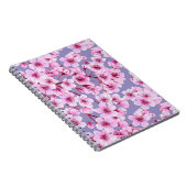 Carnet Motif de fleurs de cerisiers (Côté Droit)