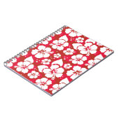 Carnet Motif de fleurs de ketmie (Côté gauche)